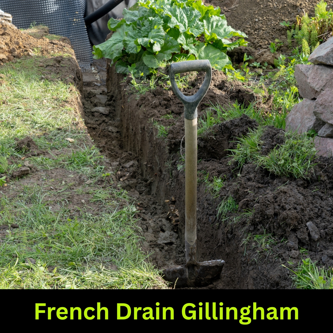 French Drain Installation in Gillingham